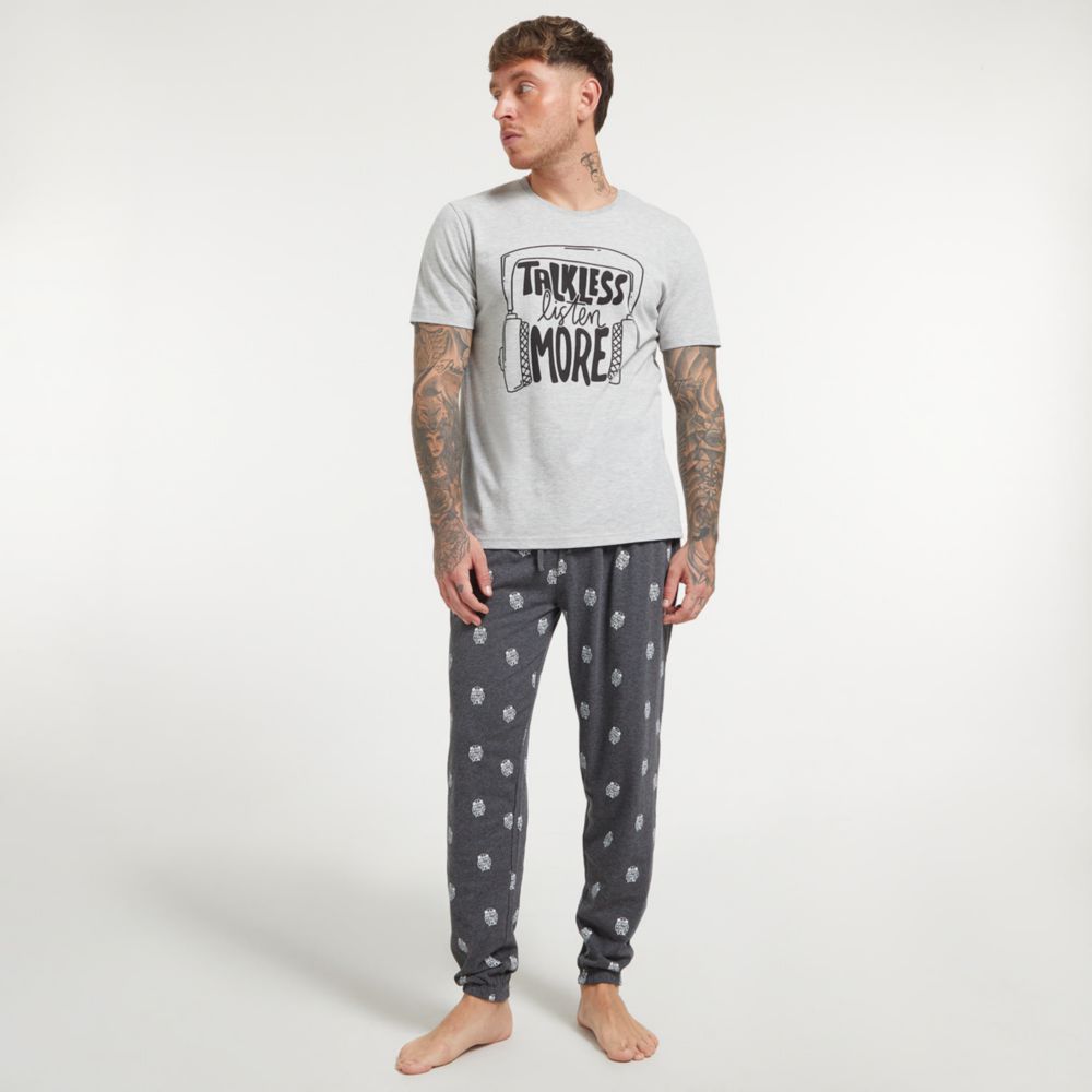 Pantalon Pijama Hypnotic Atp Algodón 2 Hombre