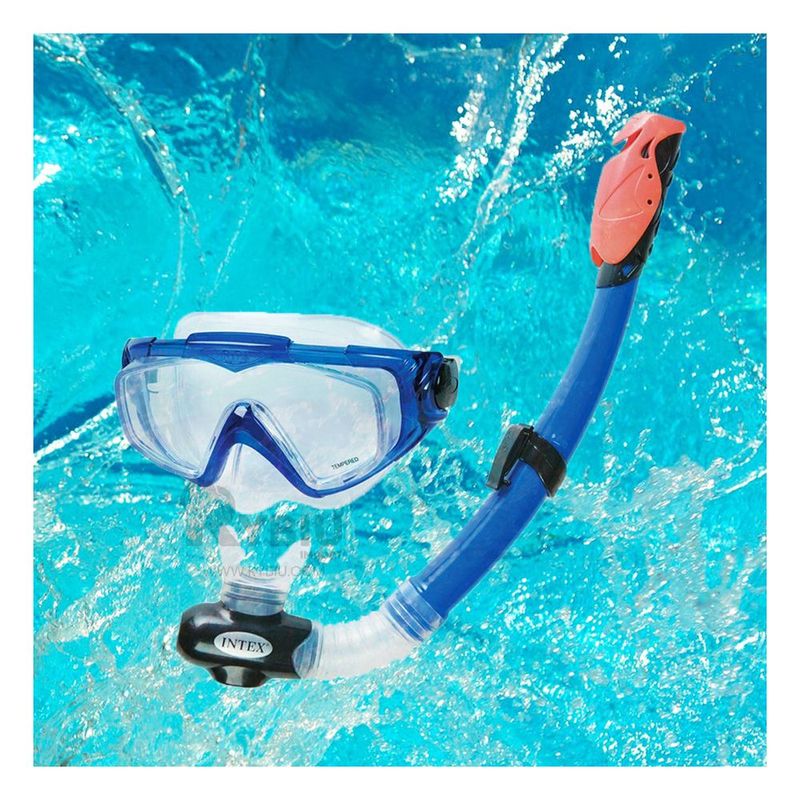 kit natacion snorkel y gafas de buceo para niños mascara GENERICO