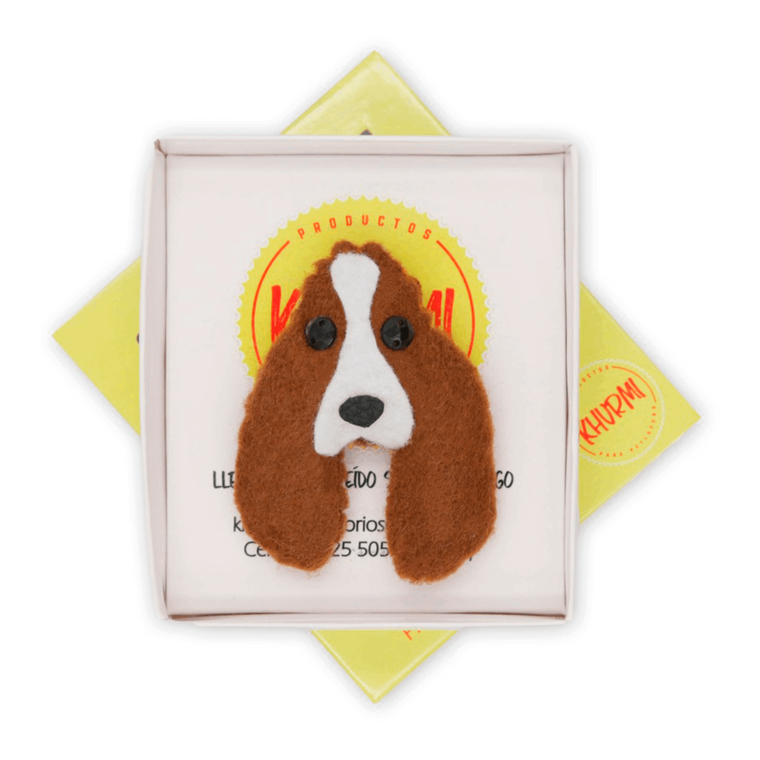 Llavero Dog Lover Khurmi Basset Hound Hecho a Mano