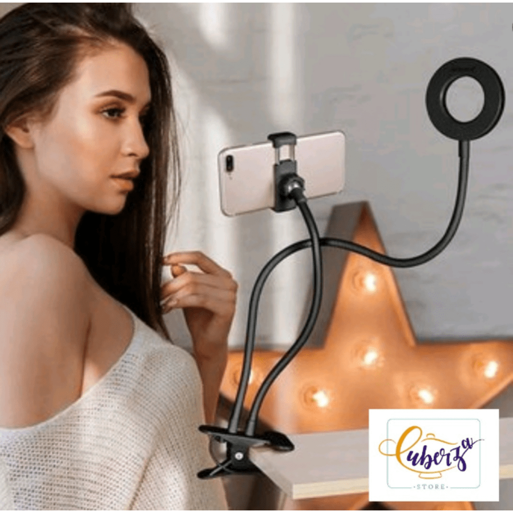 Aro de luz led con soporte para movil - Oechsle