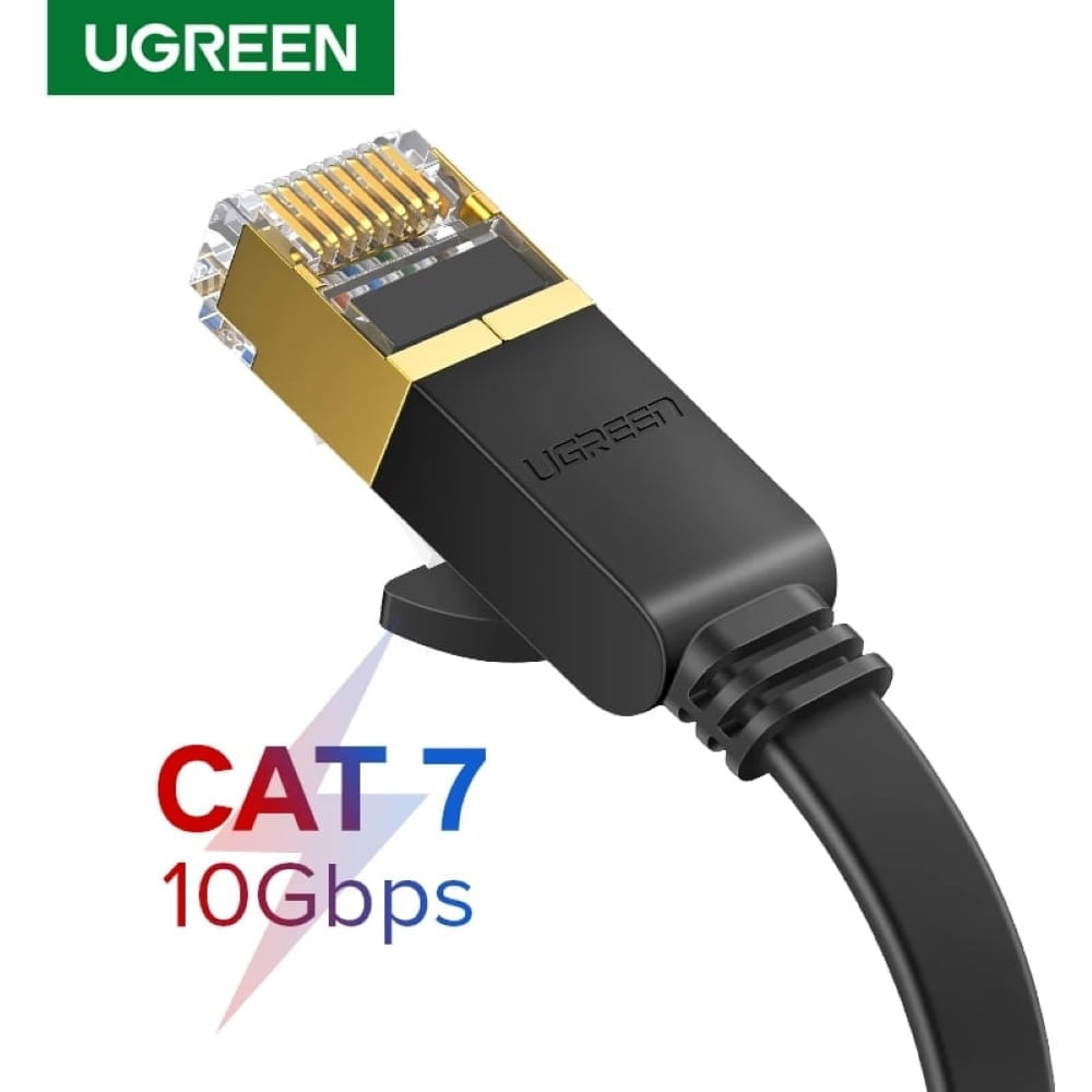 Cable de Red Ethernet RJ45 Cat 7 Flat Ugreen - Cable de 15 metros