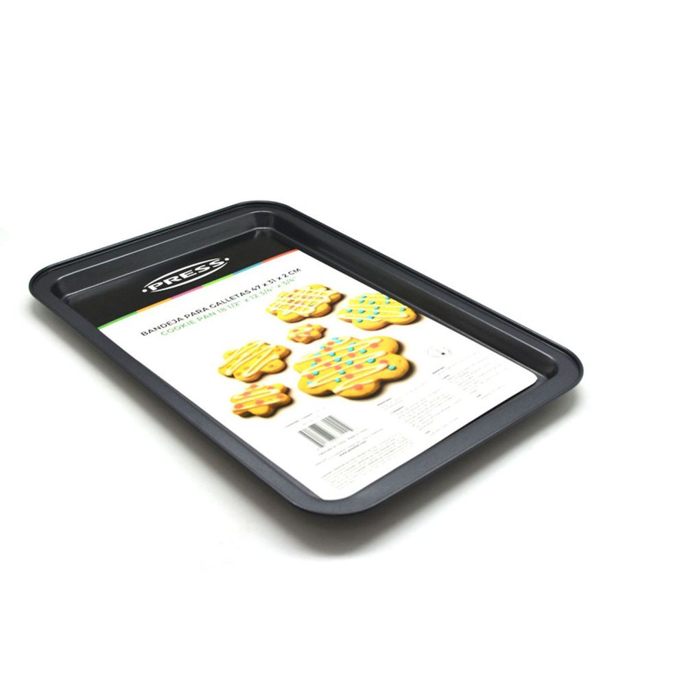 Bandeja Antiadherente Para Galletas 47 X 31 X 2 Cm PRESS