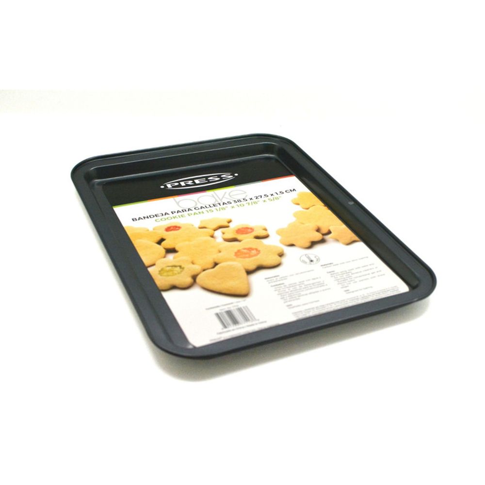 Bandeja Antiadherente Para Galletas 38.5 X 27.5 X 1.5 Cm PRESS