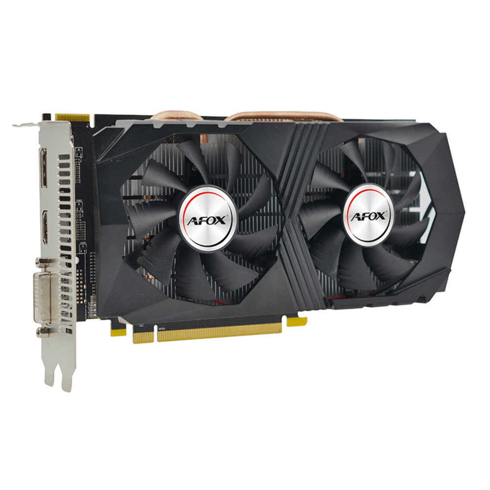 Tarjeta De Video Afox Radeon R9 370 4gb Gddr5, Dual Fan