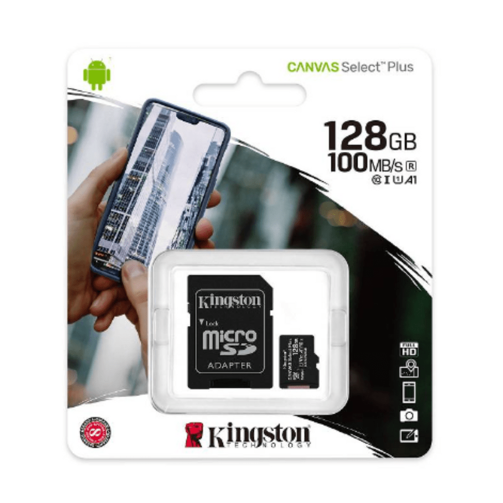 Tarjeta De Memoria Kingston Sdcs2/128Gb Canvas Select