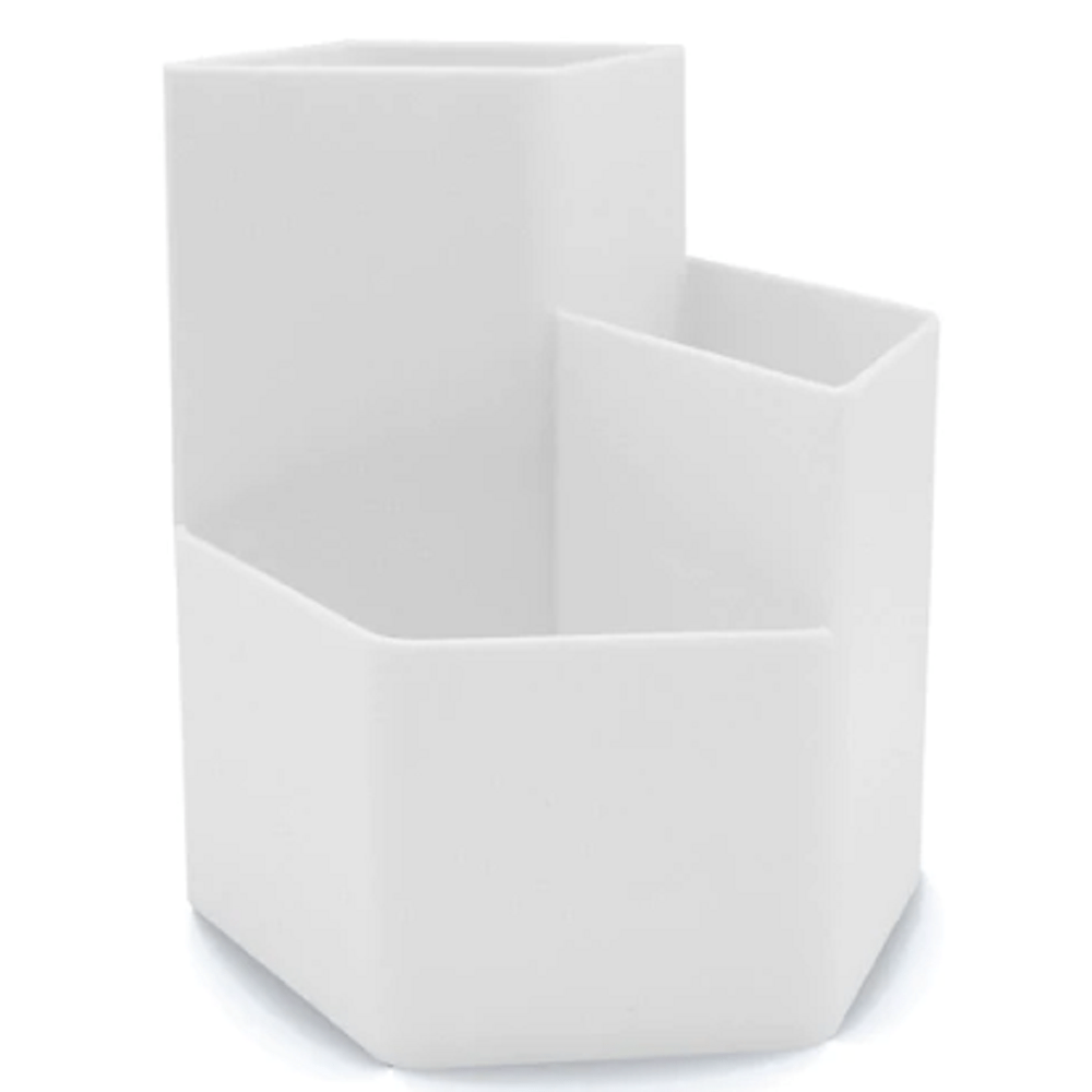 Organizador 3 Espacios Hexagonal Plastico
