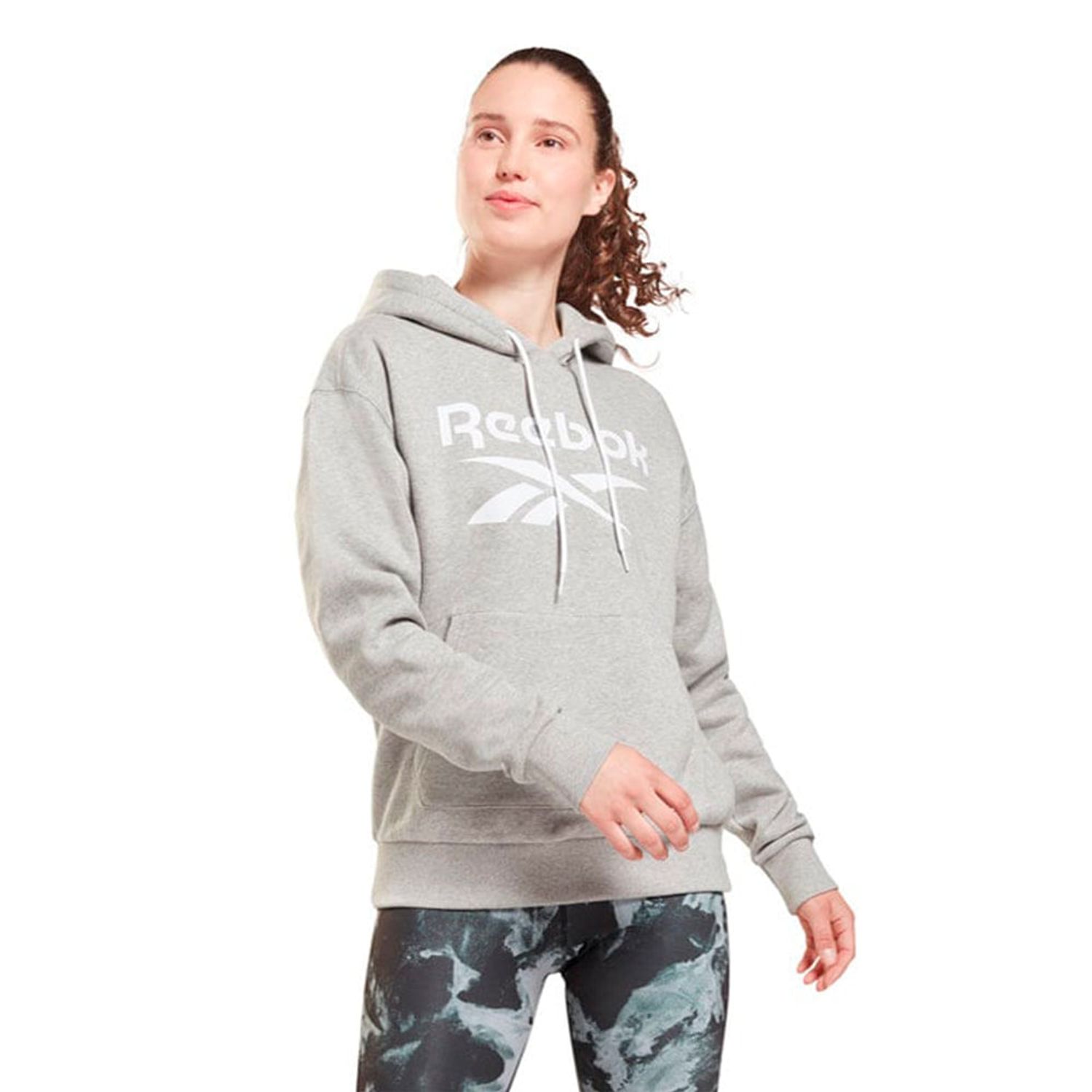 Polera para Mujer Reebok Identity Big Logo Fleece Hoody GS9391