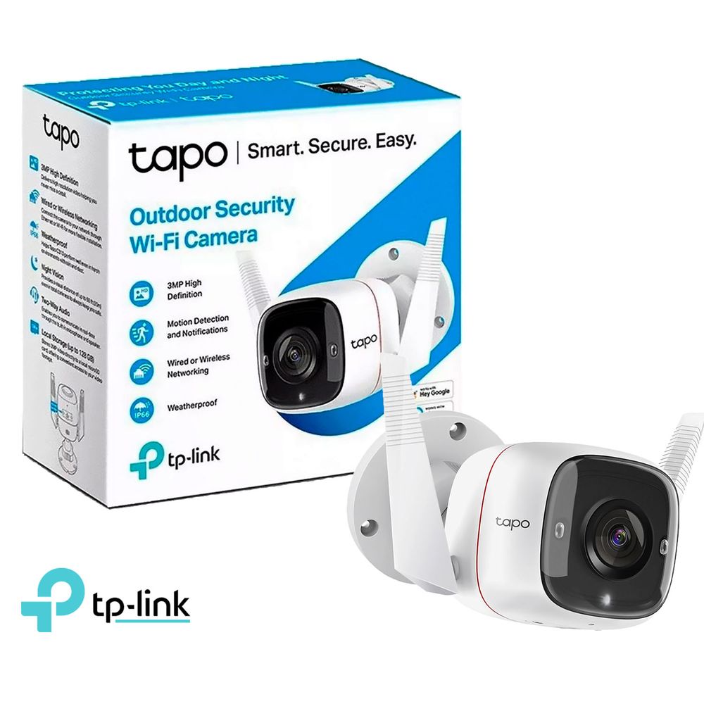 Cámara de Seguridad Tp-Link Tapo C310 3MP Wi-Fi Exterior