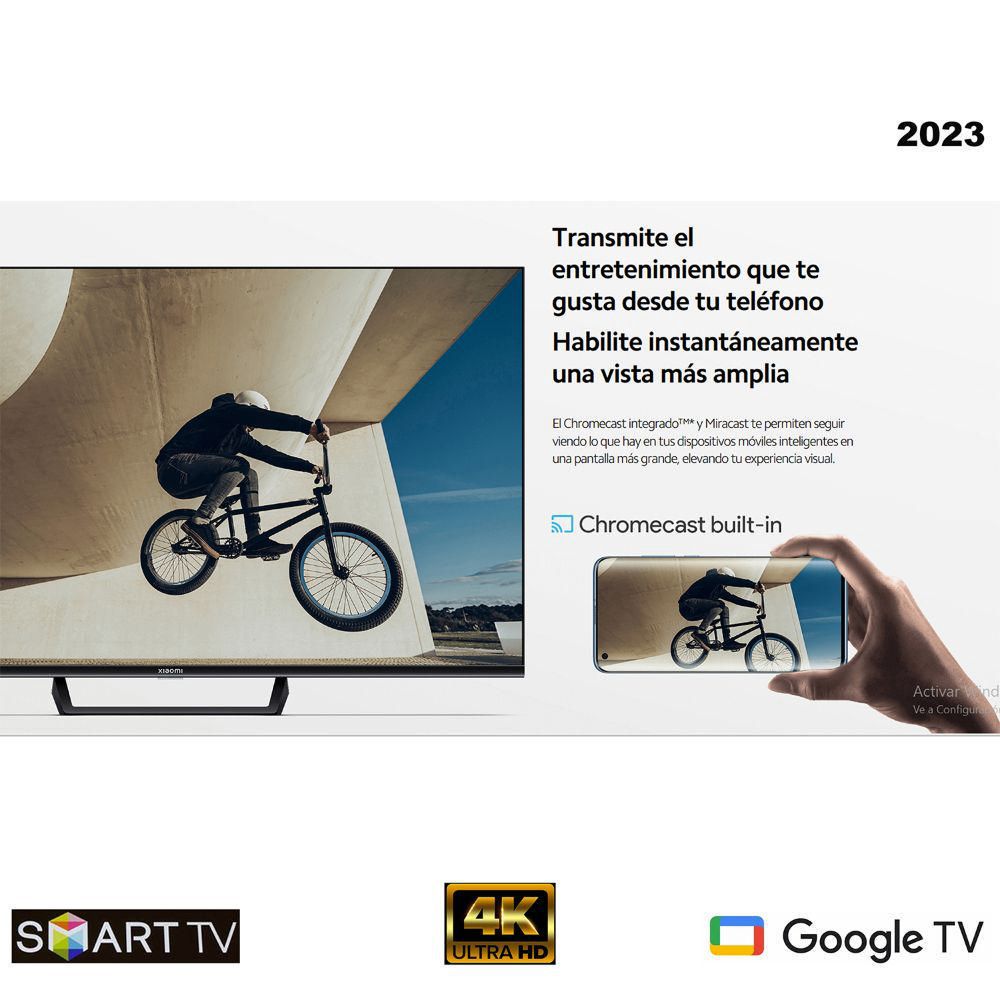 Pantalla Xiaomi Google TV A Pro 43 pulg. Premium UHD 4K