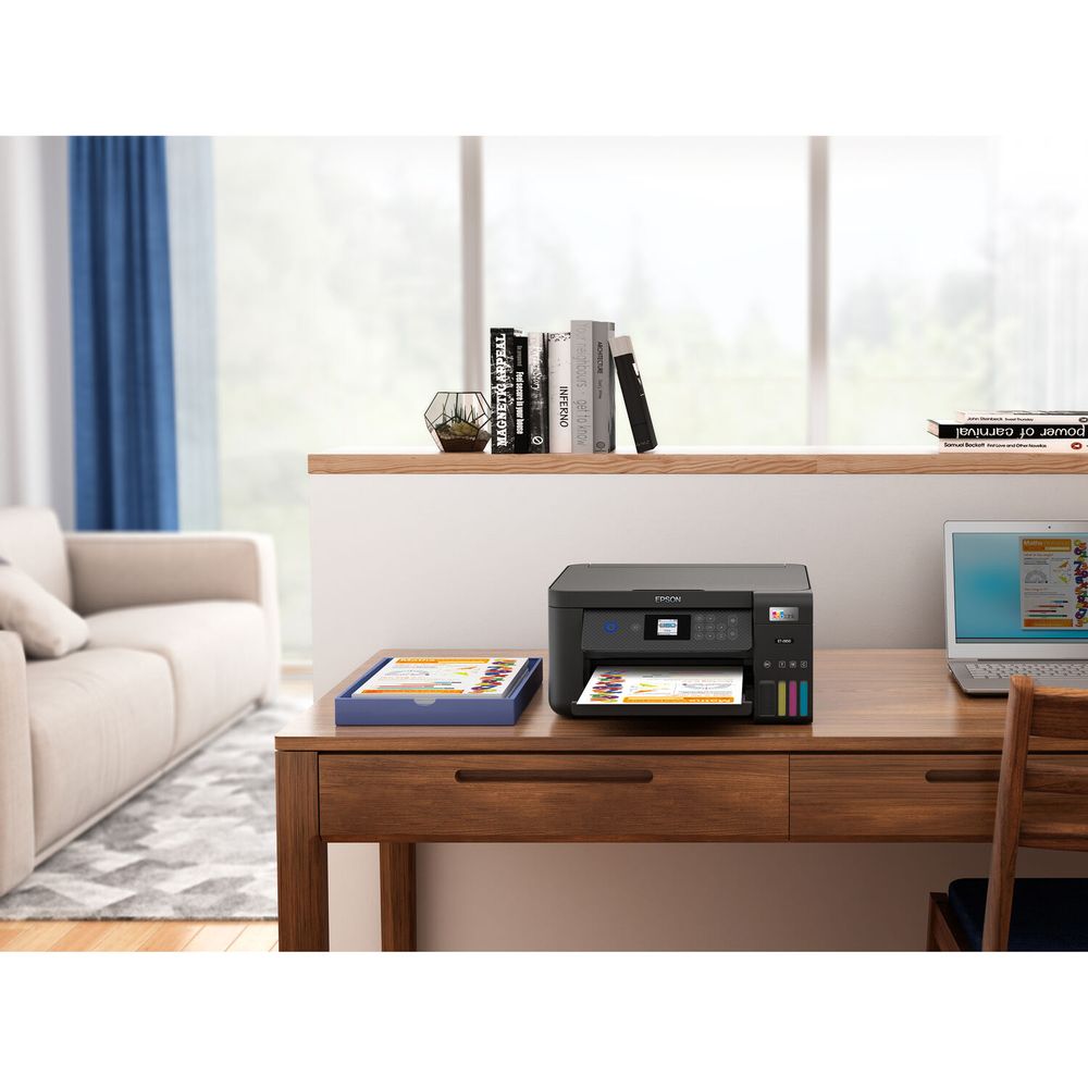 Impresora Multifuncional Tinta Continua Epson Ecotank Et 2850 Wireless Color  sin Cartucho Negro I Oechsle - Oechsle