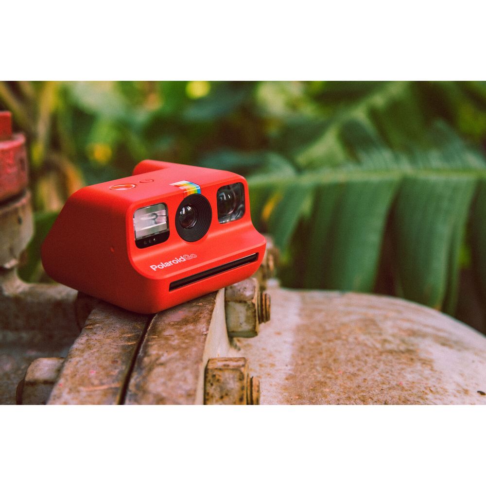 Cámara de Película Instantánea Polaroid Go Roja