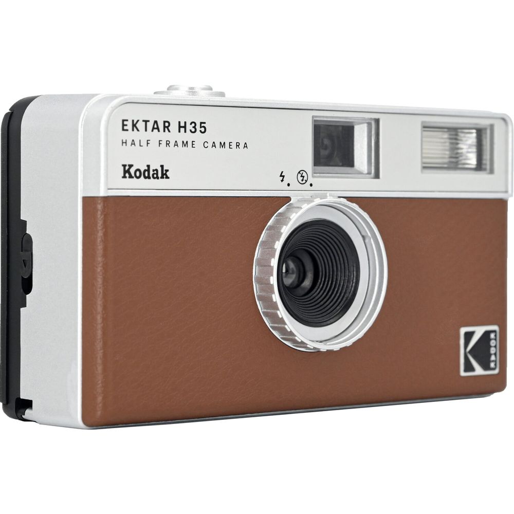 Cámara de Película Kodak Ektar H35 de Formato Medio Marrón