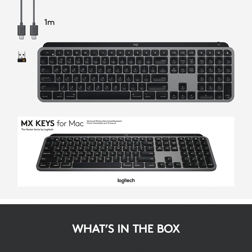 Logitech mx discount keys para mac