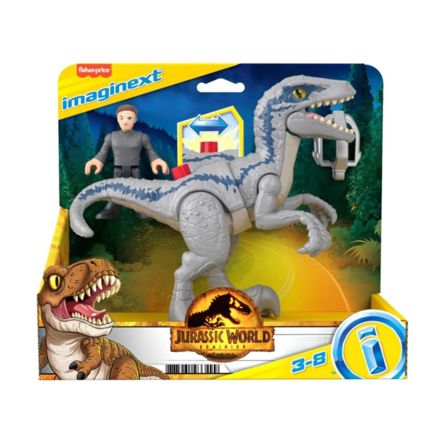 Venta Internacional- Imaginext Jurassic World, , Juguetes Para Niños De 3  Años En Adelante