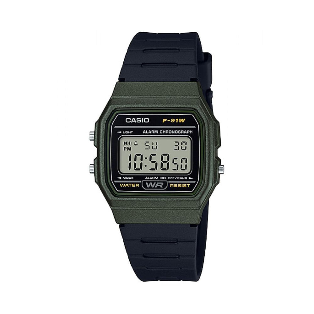 Reloj Casio F_91wm_3a Negro Hombre