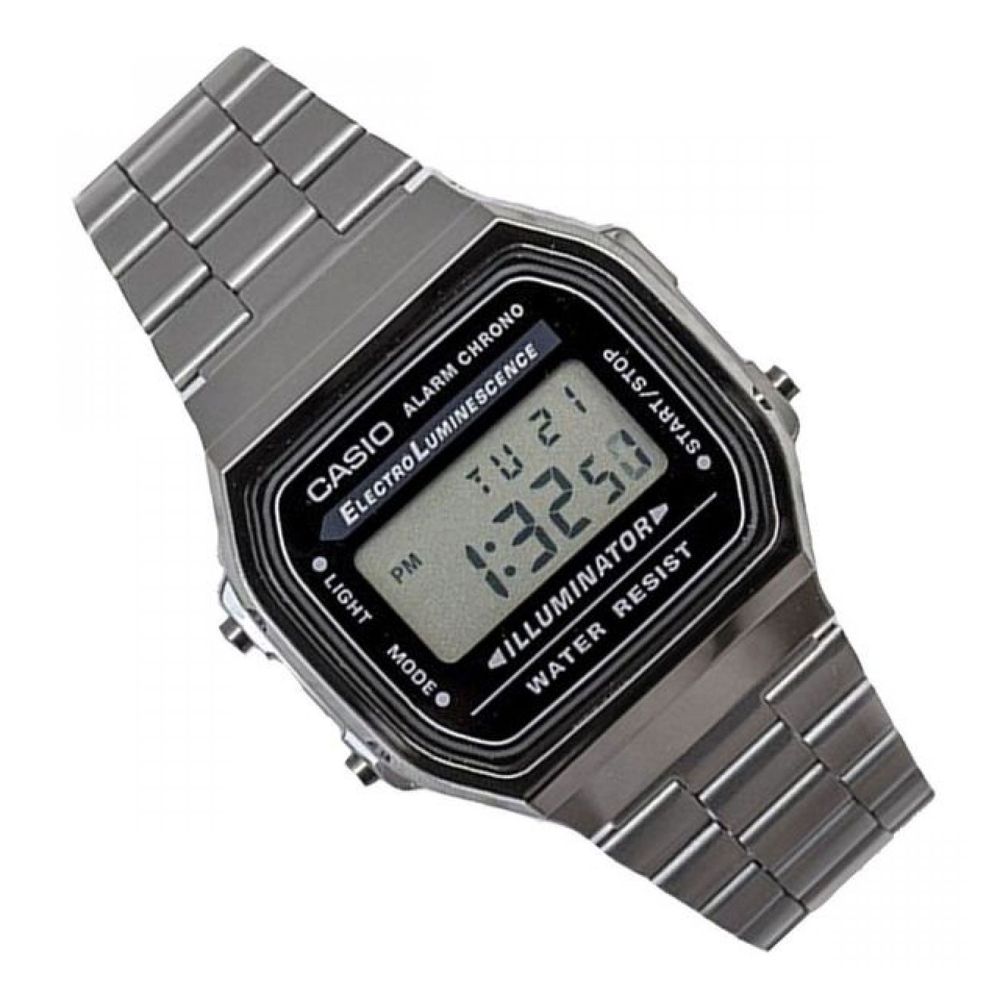 Reloj Casio Vintage Plateado Hombre I Oechsle - Oechsle