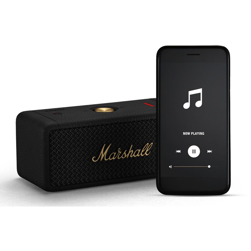 Altavoz Bluetooth Marshall Emberton Negro - Altavoces Bluetooth - Los  mejores precios
