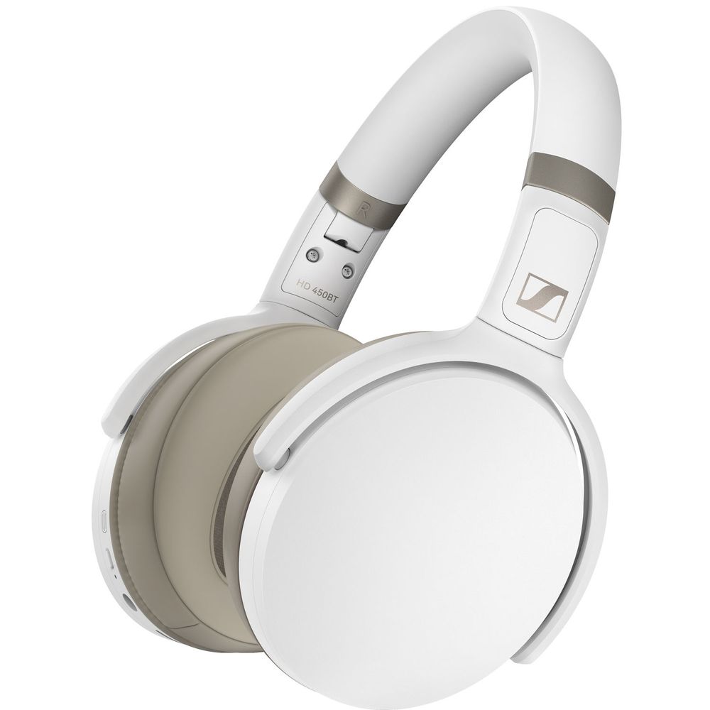 Audífonos Inalámbricos Over Ear con Cancelación de Ruido Sennheiser Hd 450Bt Blanco