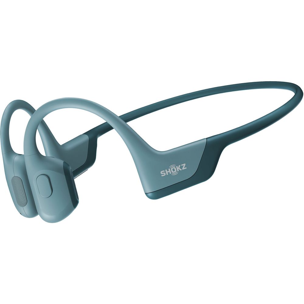 Auriculares Deportivos de Conmutación Abierta Shokz Openrun Pro con Conducción Ósea Azul