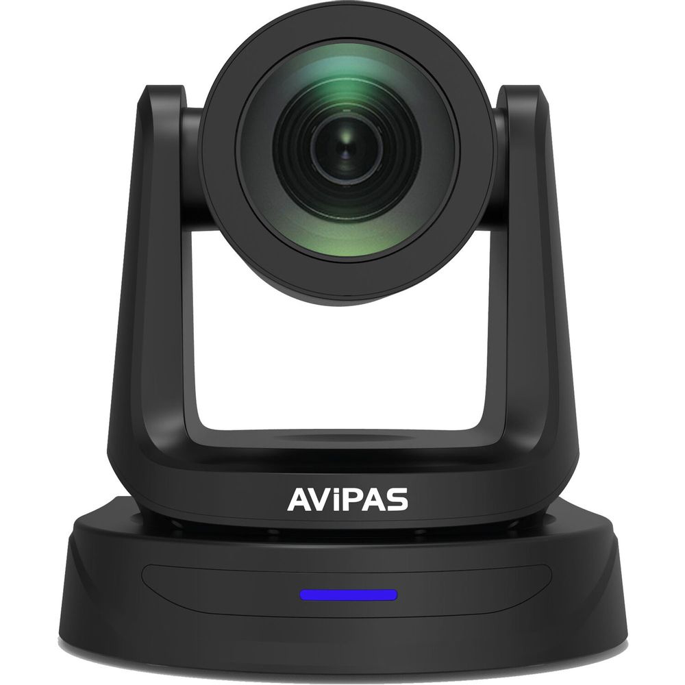 Cámara Ptz Avipas Hdmi Ndi Hx 20X Zoom con Poe Negro