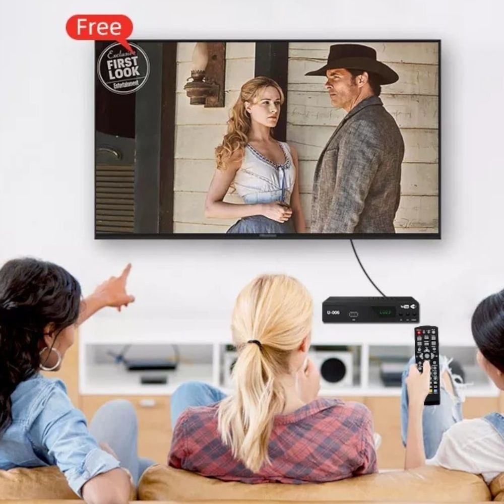 Antena Tv Digital Interior Full HD para Televisión LCD, Smart TV y Antiguo  - Promart