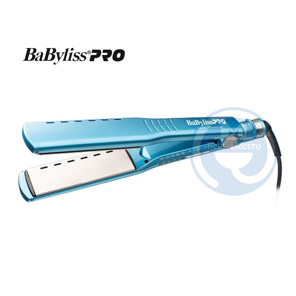 Plancha Alisadora BabylissPro BNT4093TPE WET DRY Iónica Vented