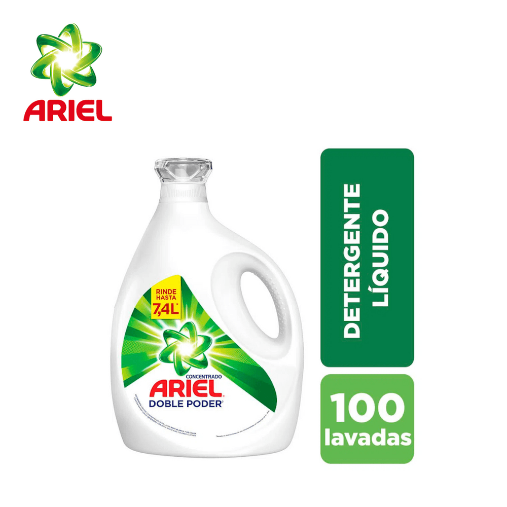 Detergente Líquido Concentrado Ariel 3.7 Litros