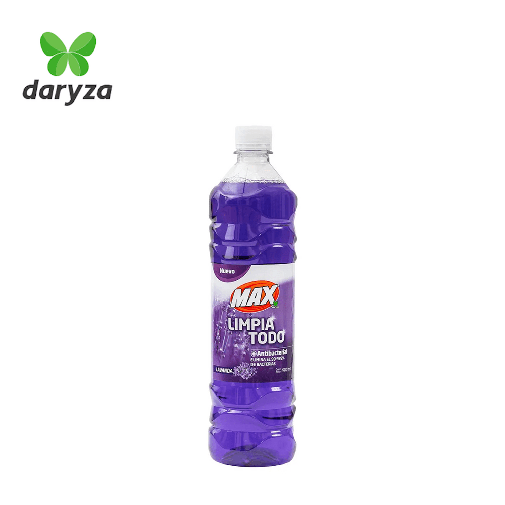 Limpiatodo Antibacterial Daryza Max Lavanda 900ml