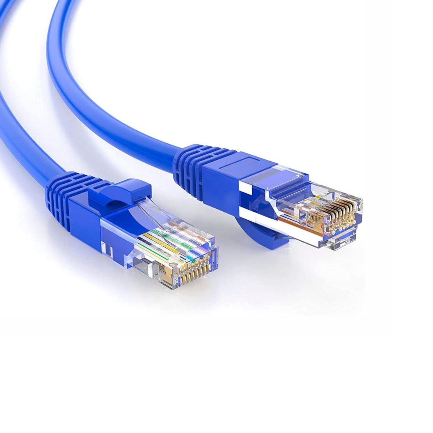 Cable de Red Utp Cat 5 Nuevo Sellado Testeado Rj45 15 Metros Azul - Promart