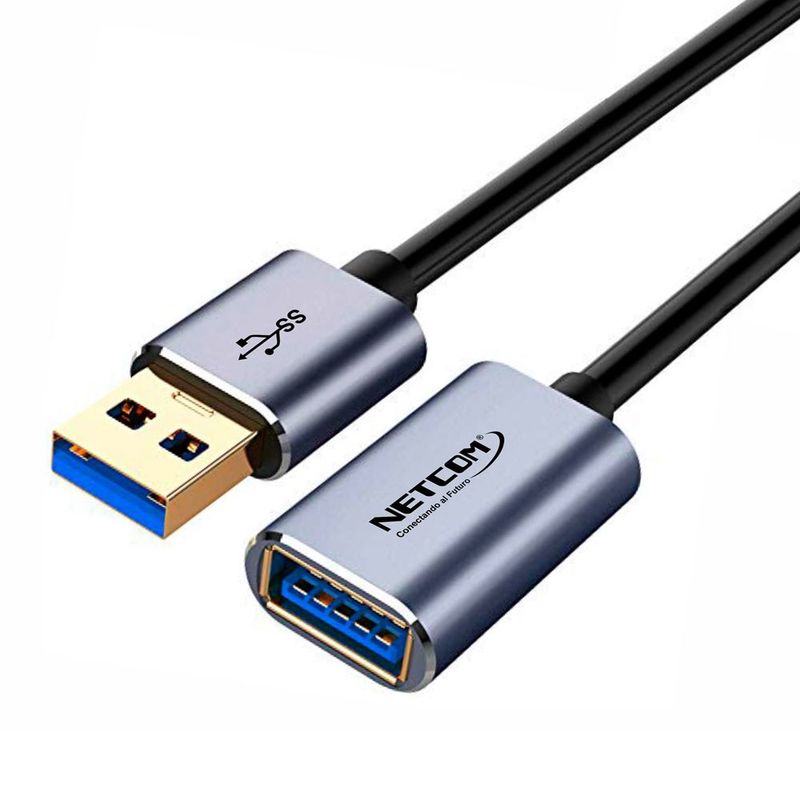 ADAPTADOR OTG USB 3.0 MACHO A USB 3.1 TIPO C HEMBRA NETCOM