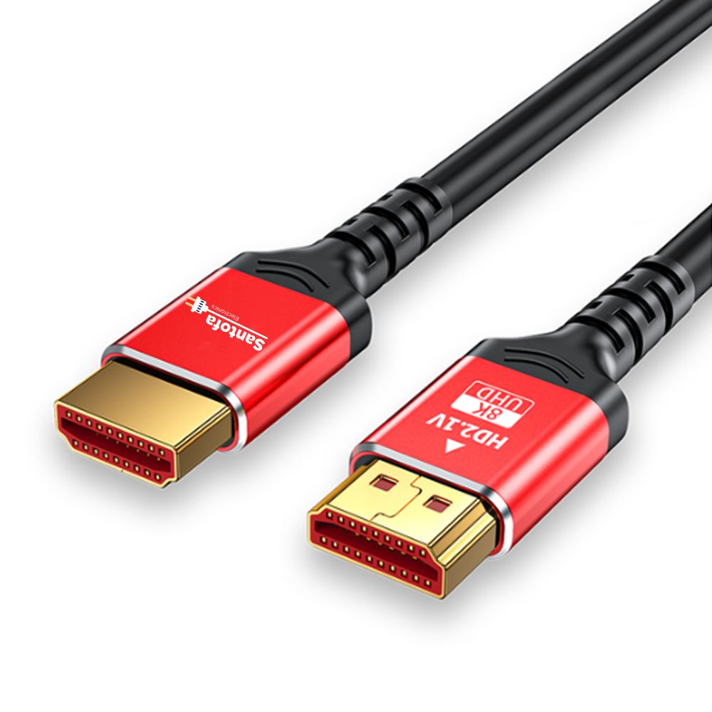 Cable Hdmi 2.1V 8k SANTOFA 3D 5 Metros 4320p Premium 48Gbps HDR eARC