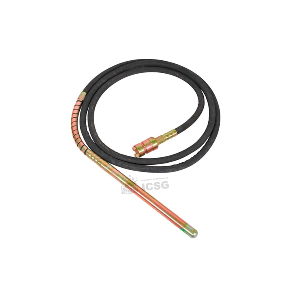 Manguera para vibradora de Concreto 45mm x 6 Metros