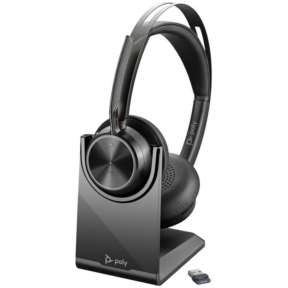 Auricular Bluetooth Voyager Focus 2 UC Pro Plantronics Poly Stand -  213727-02 I Oechsle - Oechsle