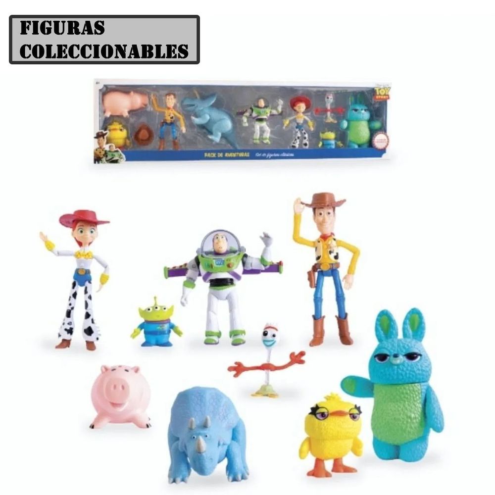 Muñecos de Jebe Toy Story TS-M9 Articulados Set de Modelo I