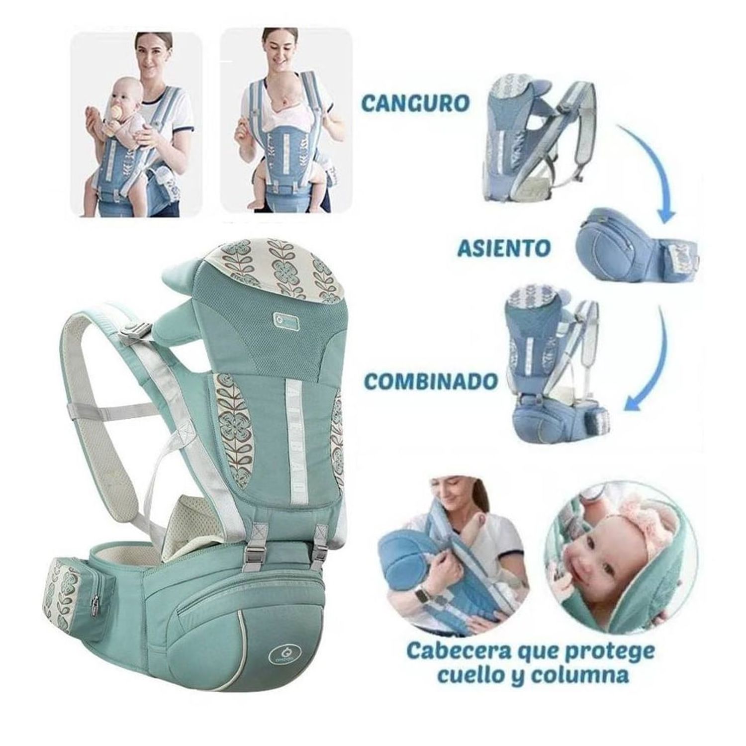 Canguro discount chicco ergonómico