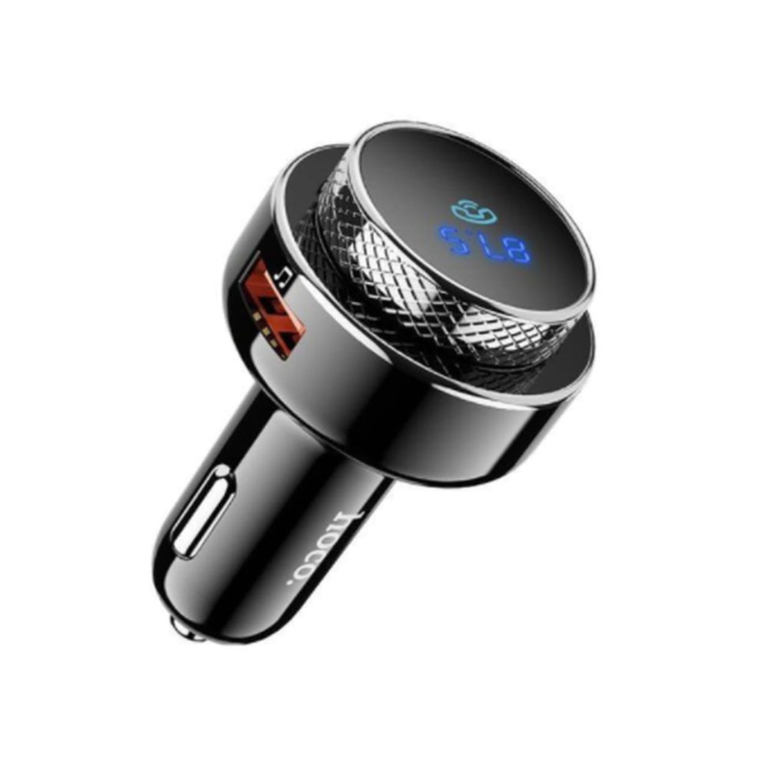 Transmisor FM Bluetooth MP3 para coche con cargador 6,2A negro 
