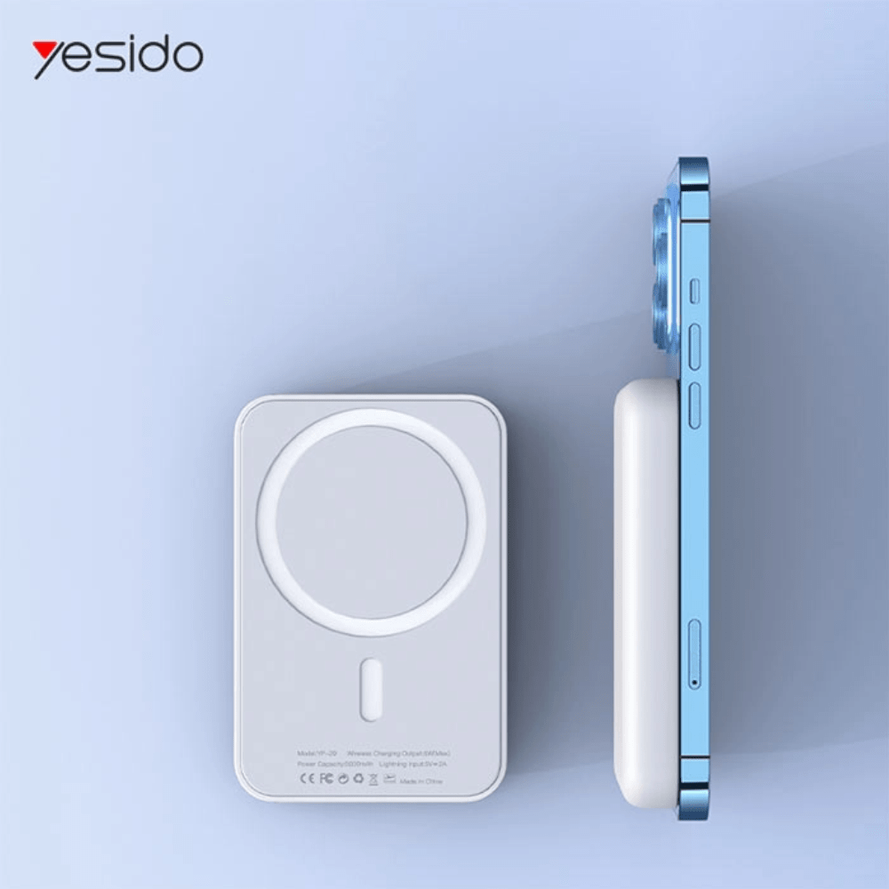 Cargador Portatil para iPhone Apple de 5000mAh Original Yesido