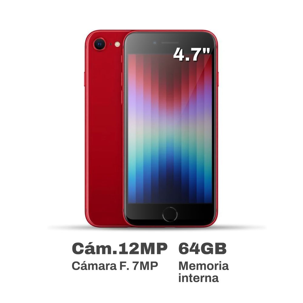 Apple iPhone SE 4.7"" 64GB Rojo