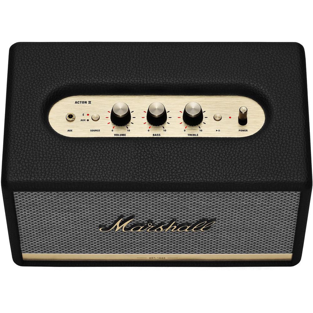 Marshall Acton III Altavoz Bluetooth inalámbrico, Negro : :  Electrónica