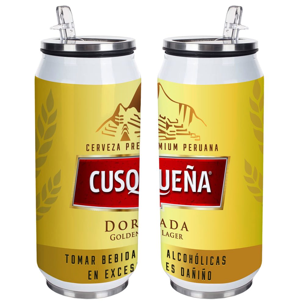 Termo Lata Cerveza Cusqueña 01