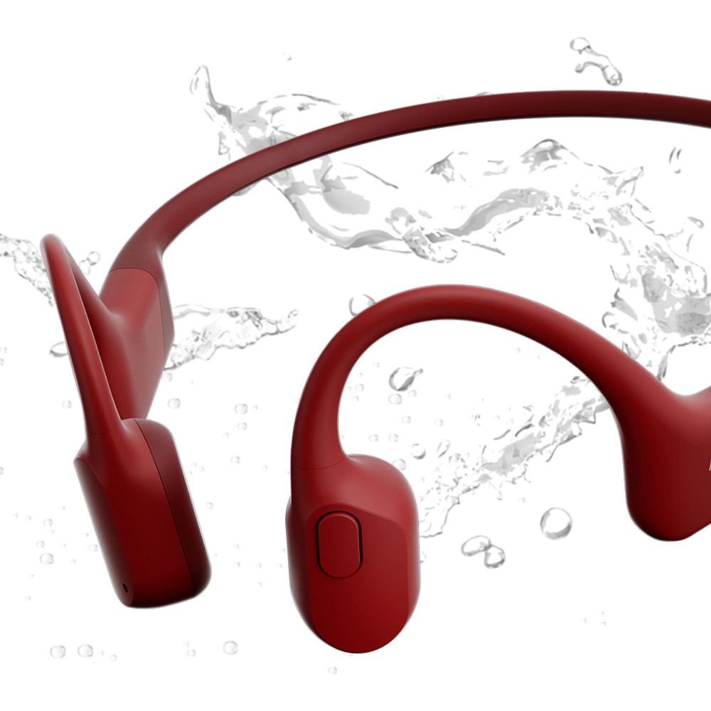 Auriculares Inalámbricos Open Ear Shokz Openrun Rojo