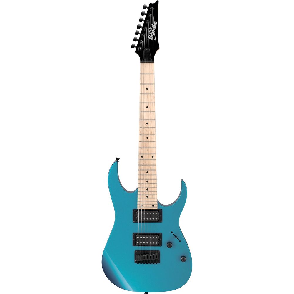 Guitarra Eléctrica de 7 Cuerdas Ibanez Gio Series Grg7221M Azul Metálico  Claro I Oechsle - Oechsle