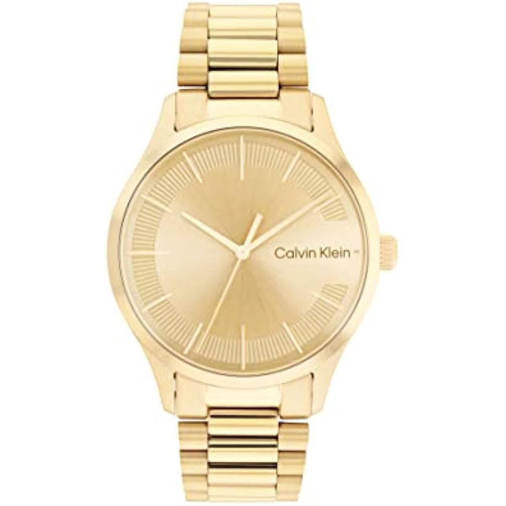 Reloj de Lujo Calvin Klein 25200038 para Mujer en Dorado
