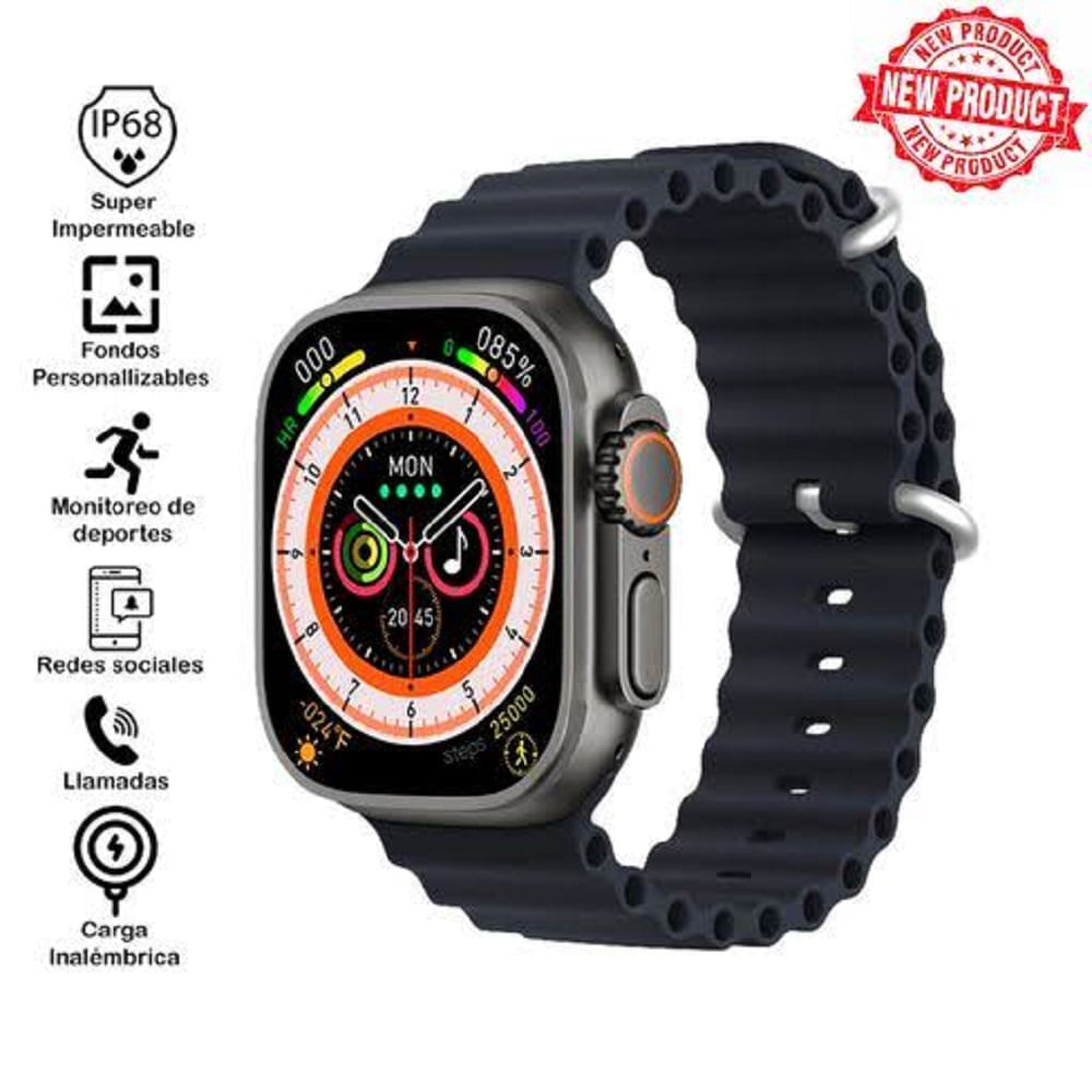 Smartwatch T900 Ultra NEGRO I Oechsle Oechsle