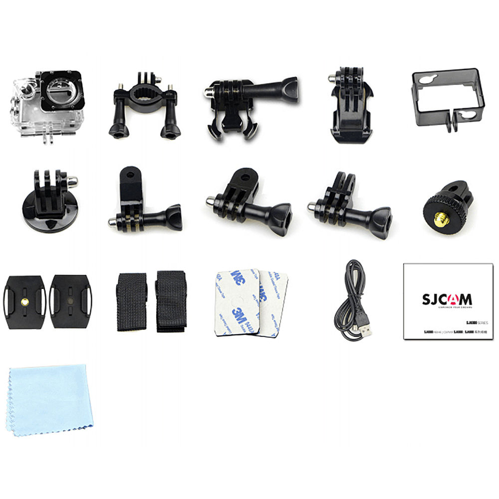 Cámara Deportiva Acuática Sport Cam Full HD Accesorios Gopro Negro I  Oechsle - Oechsle