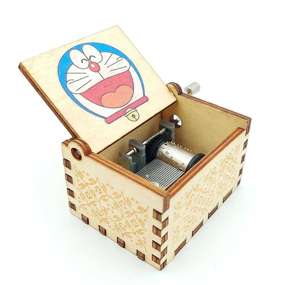 Caja Cartón para chuches de Doraemon Gato cósmico