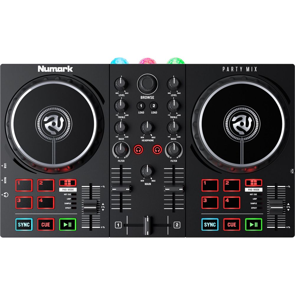 Los nuevos controladores DJ Mixtrack FX de Numark ofrecen un fácil