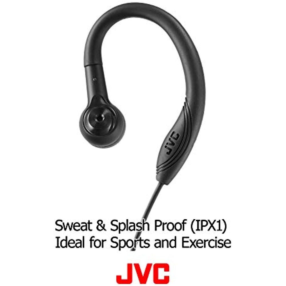 Auricular Deportivo con Clip para Auriculares Ha-Ec10B Jvc Unisex en Negro  - Promart