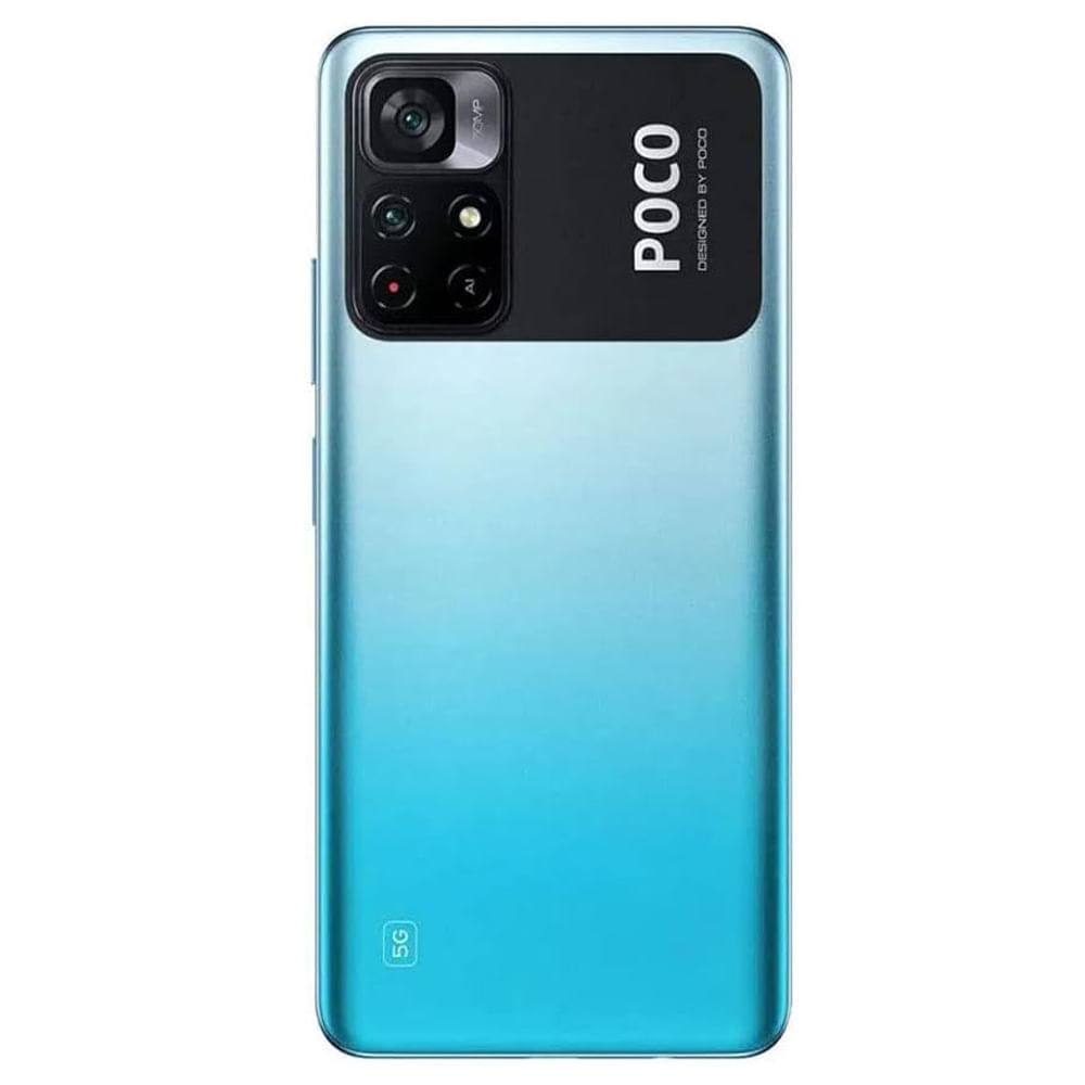 Celular Xiaomi Poco M4 Pro 5G 128GB 6GB RAM Azul - Promart
