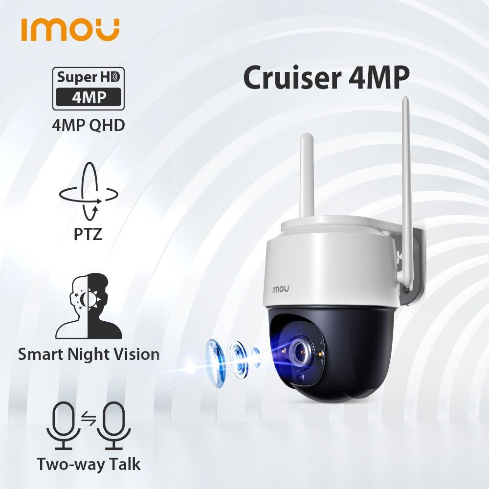 Cámara Wi-Fi Cruiser de 4MP con detección de humano IPC-S42FN Marca
